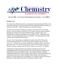 Department of Chemistry News Notes, Issue 2008–03 by Illinois State University, Department of Chemistry