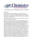 Department of Chemistry News Notes, Issue 2008-04 by Illinois State University, Department of Chemistry