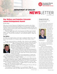Department of English Newsletter, Winter 2015-2016 by Illinois State University, Department of English