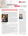 Department of English Newsletter, Winter 2018-2019 by Illinois State University, Department of English