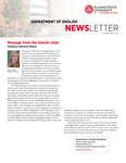 Department of English Newsletter, Winter 2022-2023 by Illinois State University, Department of English