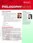 Philosophy Alumni Newsletter, Spring 2015 by Illinois State University, Department of Philosophy