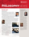 Philosophy Alumni Newsletter, Spring 2019 by Illinois State University, Department of Philosophy