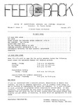 Feedback, January 1975 by Office of Technology Solutions