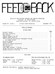 Feedback, September 1977 by Office of Technology Solutions