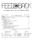 Feedback, February 1980 by Office of Technology Solutions