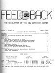 Feedback, April 1980 by Office of Technology Solutions