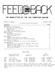 Feedback, August 1980 by Office of Technology Solutions