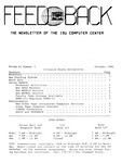 Feedback, October 1980 by Office of Technology Solutions