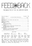 Feedback, December 1981 by Office of Technology Solutions