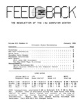 Feedback, January 1982 by Office of Technology Solutions