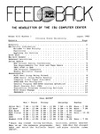 Feedback, August 1982 by Office of Technology Solutions