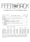 Feedback, February 1984 by Office of Technology Solutions