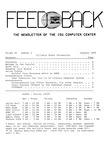 Feedback, January 1985 by Office of Technology Solutions