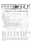Feedback, May 1985 by Office of Technology Solutions