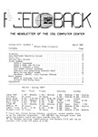 Feedback, March 1987 by Office of Technology Solutions