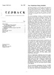 Feedback, December 1987 by Office of Technology Solutions
