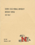 Illinois State Normal University Illinois State Normal University Birthday Dinner, February 11, 1937 by Illinois State University