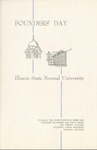 Illinois State Normal University Founders' Day program, February 18, 1958 by Illinois State University