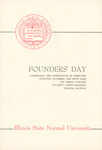 Illinois State Normal University Founders' Day program, February 18, 1959 by Illinois State University