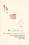Illinois State Normal University Founders' Day program, February 18, 1960 by Illinois State University