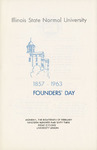 Illinois State Normal University Founders' Day program, February 18, 1963 by Illinois State University
