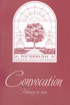 Illinois State University Founders Day Convocation program, February 19, 2004 by Illinois State University
