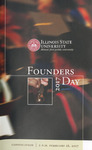 Illinois State University Founders Day Convocation program, February 16, 2016 by Illinois State University