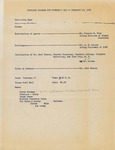 1955 Founder's Day Proposed Program by Illinois State University