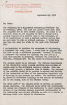 1960 Founder's Day Planning Document Suggestions