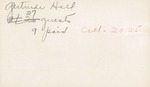 1961 Founder's Day Symposium and Luncheon Guest List and Replies