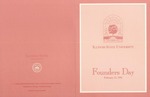 1995 Founder's Day Event Invitations by Illinois State University