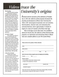 1997 Founder's Day Order Forms