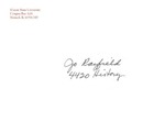 Undated Founder's Day Correspondence by Illinois State University