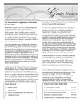 Gender Matters, Volume 12, Issue 2, November/December 2006 by Women's, Gender, and Sexuality Studies Program