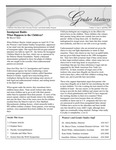 Gender Matters, Volume 12, Issue 4, April/May 2007 by Women's, Gender, and Sexuality Studies Program
