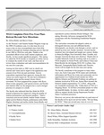 Gender Matters, Volume 15, Issue 4, April/May 2010 by Women's, Gender, and Sexuality Studies Program