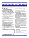 Health and Safety News, December 1997 by Illinois State University, Office of Environmental Health and Safety