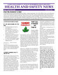 Health and Safety News, April-June 2000 by Illinois State University, Office of Environmental Health and Safety