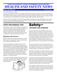 Health and Safety News, October-December 2000 by Illinois State University, Office of Environmental Health and Safety