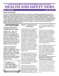 Health and Safety News, April-June 2001 by Illinois State University, Office of Environmental Health and Safety