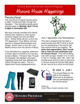 Honors House Happenings, Fall 2011 by Illinois State University, Honors Program