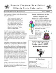 Honors Program Newsletter, Fall 2004 by Illinois State University, Honors Program