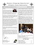 Honors Program Newsletter, Spring 2007 by Illinois State University, Honors Program