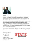 Honors Program Newsletter, Homecoming 2012 by Illinois State University, Honors Program