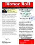 The Honor Roll, vol. 3, iss. 2, Winter 2010 by Illinois State University, Honors Program