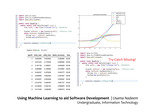 Using Machine Learning to Aid Software Development by Usama Nadeem