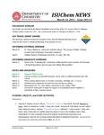 ISUChem News, March 14, 2011 – Issue 2011-4 by Illinois State University, Department of Chemistry