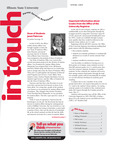 In Touch, Spring 2005 by Illinois State University, Parent and Family Services
