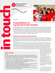 In Touch, Fall 2010 by Illinois State University, Parent and Family Services
